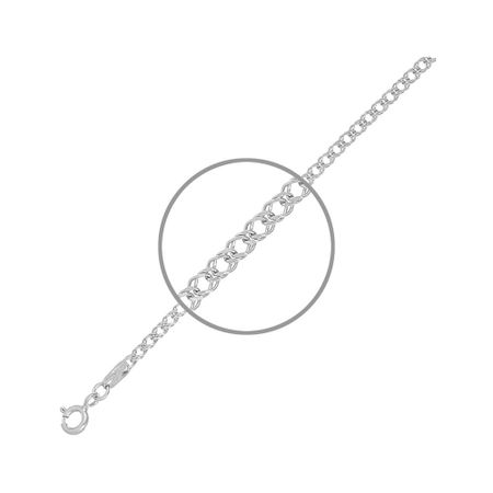 Серебряная цепочка Панцирь с родированием серебряная медаль 1914 года италия 5 лир виторио эмануэле iii