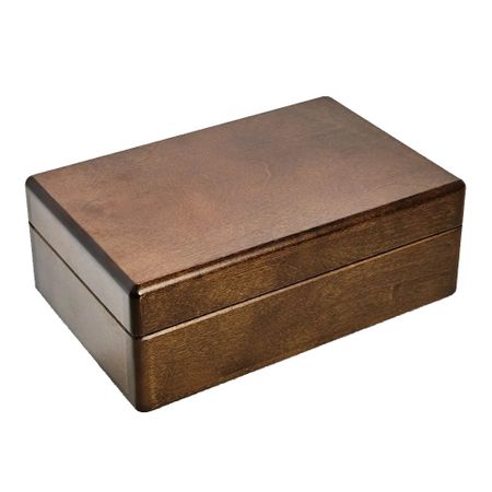Деревянная шкатулка для ювелирных украшений, 20х12 см
