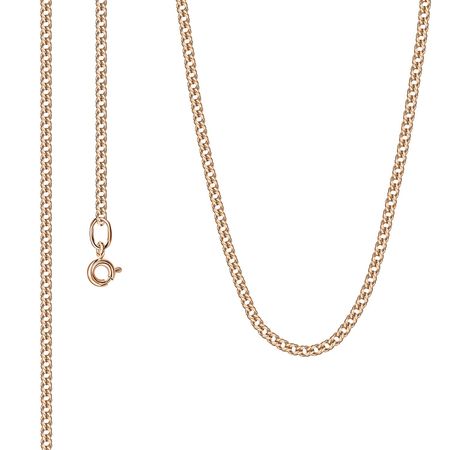 Золотая цепочка Двойной панцирь