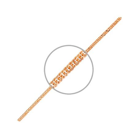 Золотая цепочка Двойной панцирь