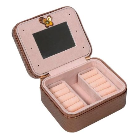 Шкатулка для ювелирных украшений, 11.4х10х6.5 см светодиодная шкатулка для колец generic