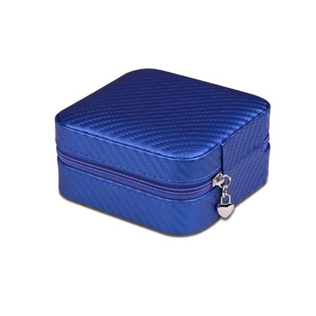 Шкатулка для ювелирных украшений из искусственной кожи фиолетовая бумажная шкатулка для украшений gmb724