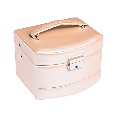 Шкатулка для ювелирных украшений из искусственной кожи фиолетовая бумажная шкатулка для украшений gmb724