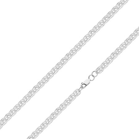 Серебряная цепочка ручной Бисмарк