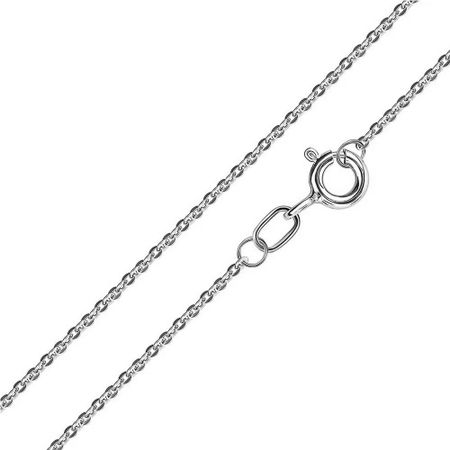 Серебряная цепочка Плоский якорь с родированием настенная наклейка honc плоский стикер щенок