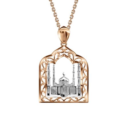 Золотая мусульманская подвеска