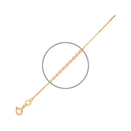 Золотая полновесная цепочка Якорь