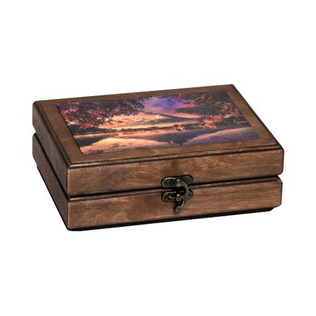 Деревянная шкатулка для ювелирных украшений деревянная фигурка canamek