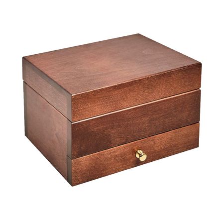 Деревянная шкатулка для ювелирных украшений, 17х13 см деревянная резная аппликация runbazef ок