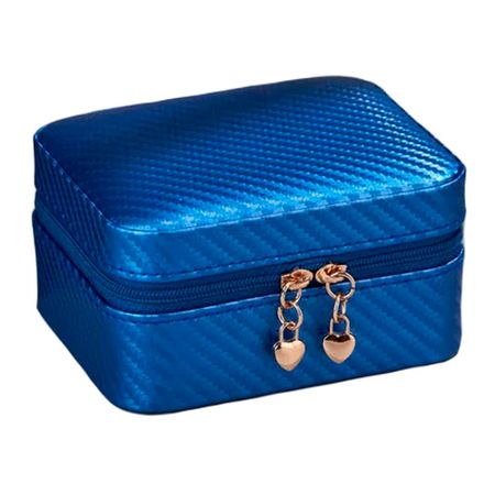 Шкатулка для ювелирных украшений из искусственной кожи 8 шт радужные кабошоны из искусственной смолы tsxjy