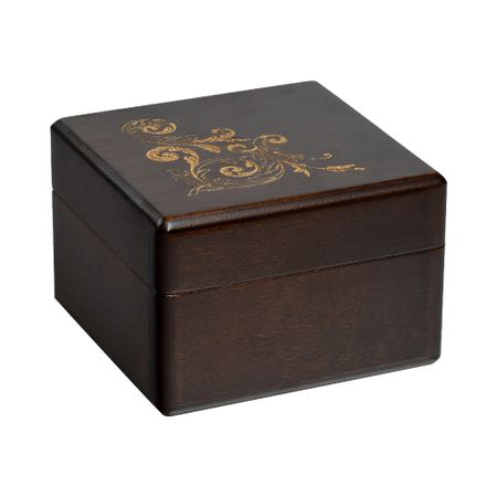 Деревянная шкатулка для ювелирных украшений 11х11 см деревянная резная аппликация runbazef ок