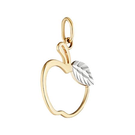 Золотая подвеска Яблоко фрукты сушеные gifruit дикое яблоко 500г