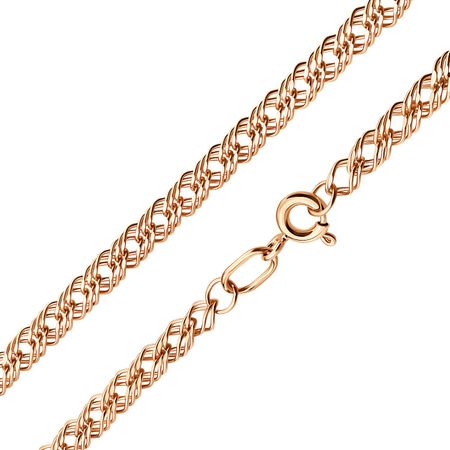 Золотая облегченная цепь