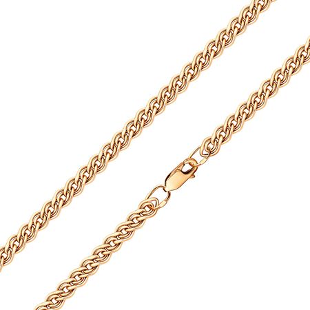 Золотая пустотелая цепь