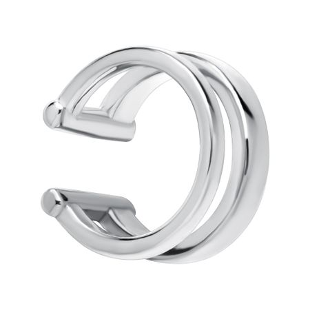 Серебряная серьга с родированием татьяна витальевна устинова серьга артемиды