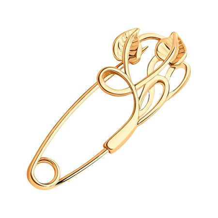 Брошь-булавка SOKOLOV из серебра