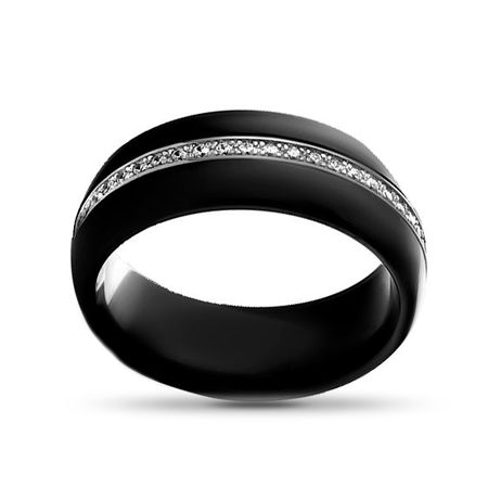 Кольцо SOKOLOV из серебра с керамикой и фианитами