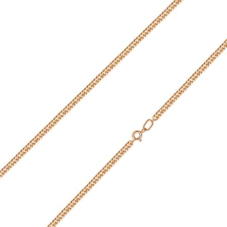 Золотая полновесная цепочка Двойной панцирь с алмазной гранью