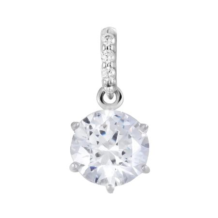 Серебряная подвеска SOKOLOV с фианитами