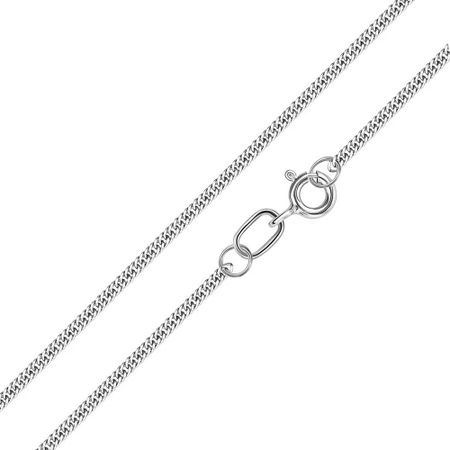 Серебряная полновесная цепочка Двойной панцирь с алмазной гранью