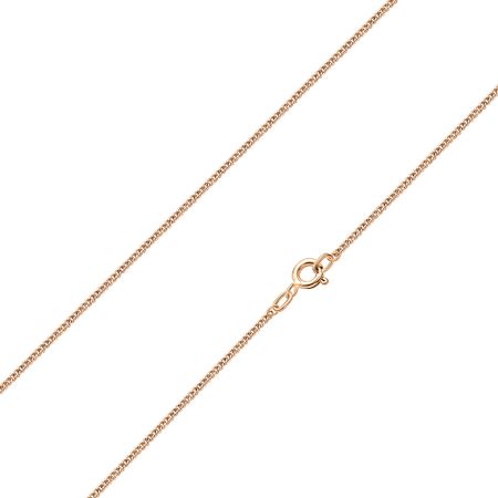 Золотая полновесная цепочка Панцирь с алмазной гранью