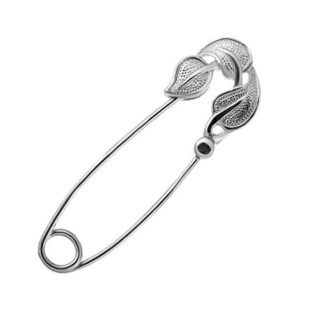 Брошь-булавка из серебра