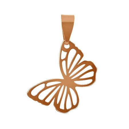 Подвеска Бабочка из серебра