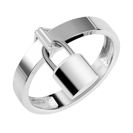 Кольцо с подвеской Замок из серебра электромагнитный замок sary ly 031b 12в