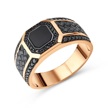 Золотая печатка с ониксом и черными бриллиантами виктор львович корчной мои 55 побед черными т 2