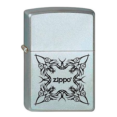Зажигалка ZIPPO Tattoo Design Satin Chrome