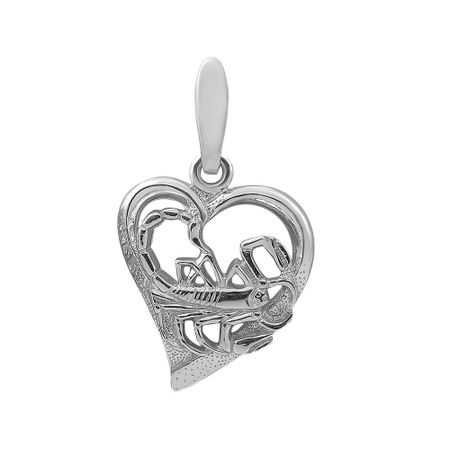 Серебряная подвеска со знаком зодиака Скорпион