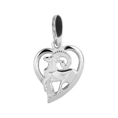 Серебряная подвеска со знаком зодиака Овен clever зодиаки овен