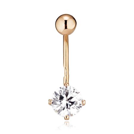 Пирсинг TALANT из золота с фианитом