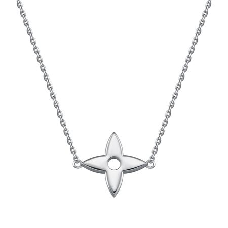 Серебряное колье с родированием из коллекции Геометрия геометрия полугруппы zn 0 приложения к комбинаторике алгебре и дифференциальным уравнениям