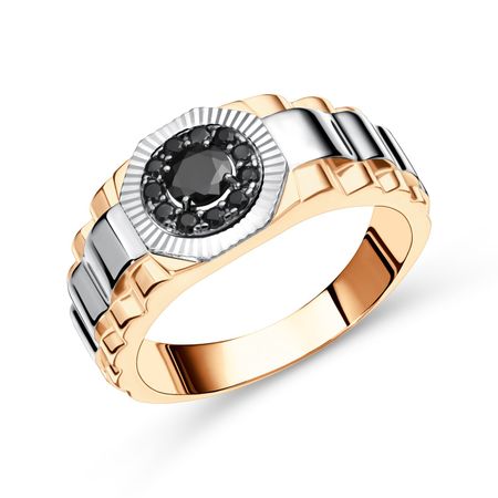 Золотой перстень с фианитами эль васё волшебный перстень шань шара