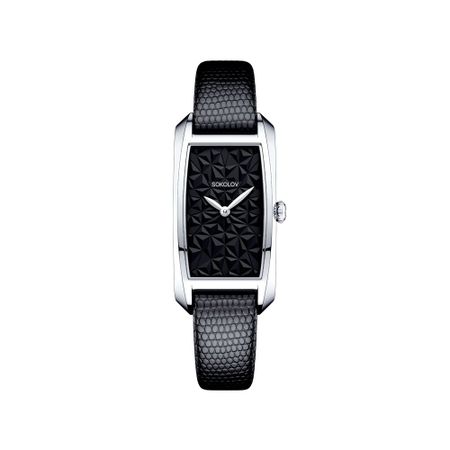 Серебряные женские часы SOKOLOV Favorite game 120.30.00.000.04.04.2 круглые значки zenless game hugo vlad