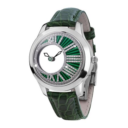 Серебряные женские часы НИКА Mystery 1209.31.9.86A с бриллиантами