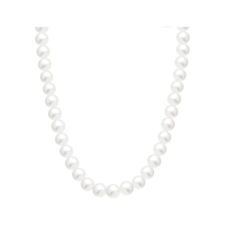 Бусы из жемчуга с золотым замком