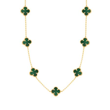 Серебряное колье с пластиком и позолотой