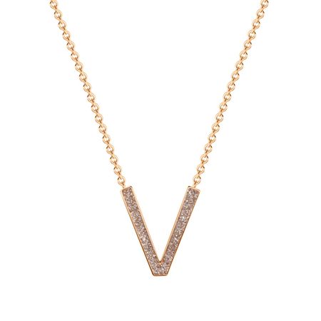 Серебряное колье с глиттером