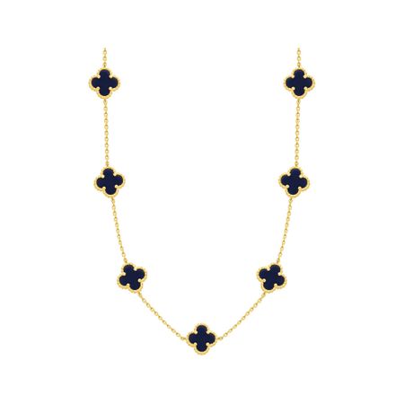 Серебряное колье с пластиком и позолотой