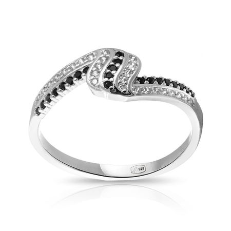 Кольцо TALANT из серебра со шпинелью и фианитами