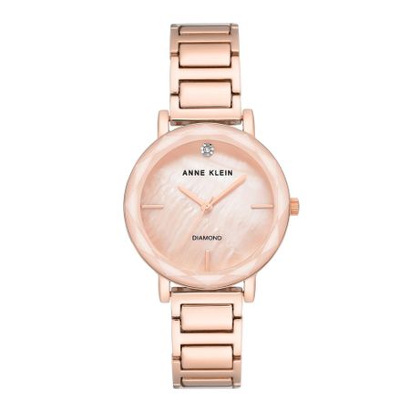 Женские часы ANNE KLEIN Diamond Dial 3278PMRG