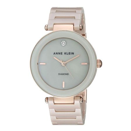 Женские часы ANNE KLEIN Diamond Ceramic 1018RGTN