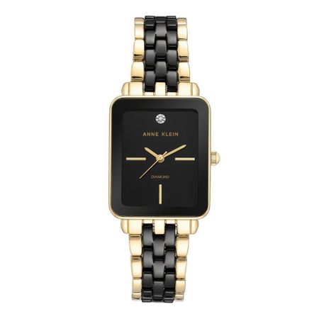 Женские часы ANNE KLEIN Ceramic Diamond 3668BKGB