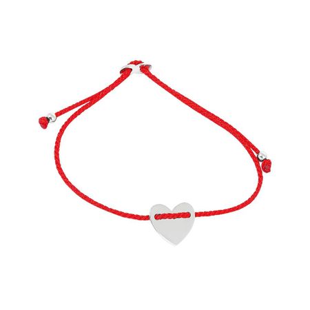 Браслет «красная нить» с серебряной вставкой фурминатор для собак ашан красная птица 15 5х8 5 см