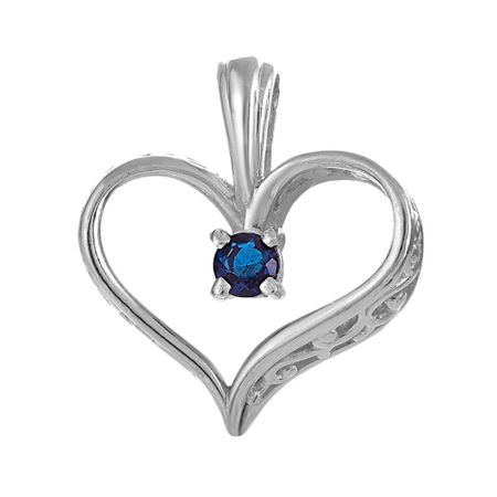 Серебряная подвеска с ювелирным стеклом