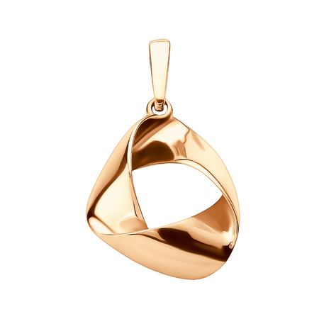 Золотая подвеска Лента