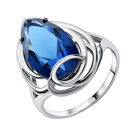 Серебряное кольцо с топазом Ocean grey и родированием ocean world 3d желейные наклейки