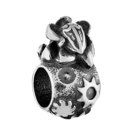 Серебряный шарм со знаком зодиака Водолей